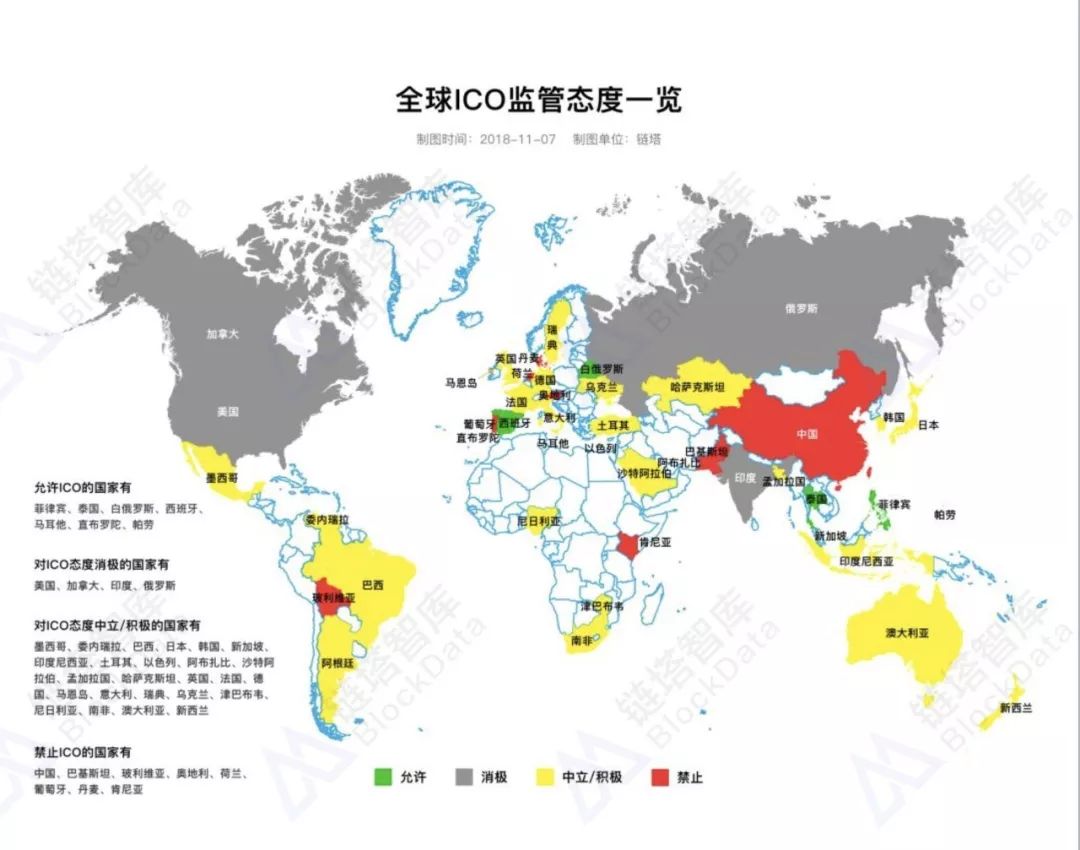 区块链2018年度盘点：骗子死在寒冬，全球加密货币监管报告