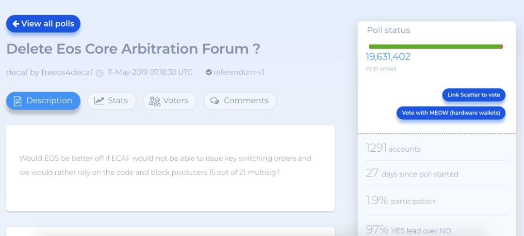 ECAF是如何从EOS的治理核心到要被废除的