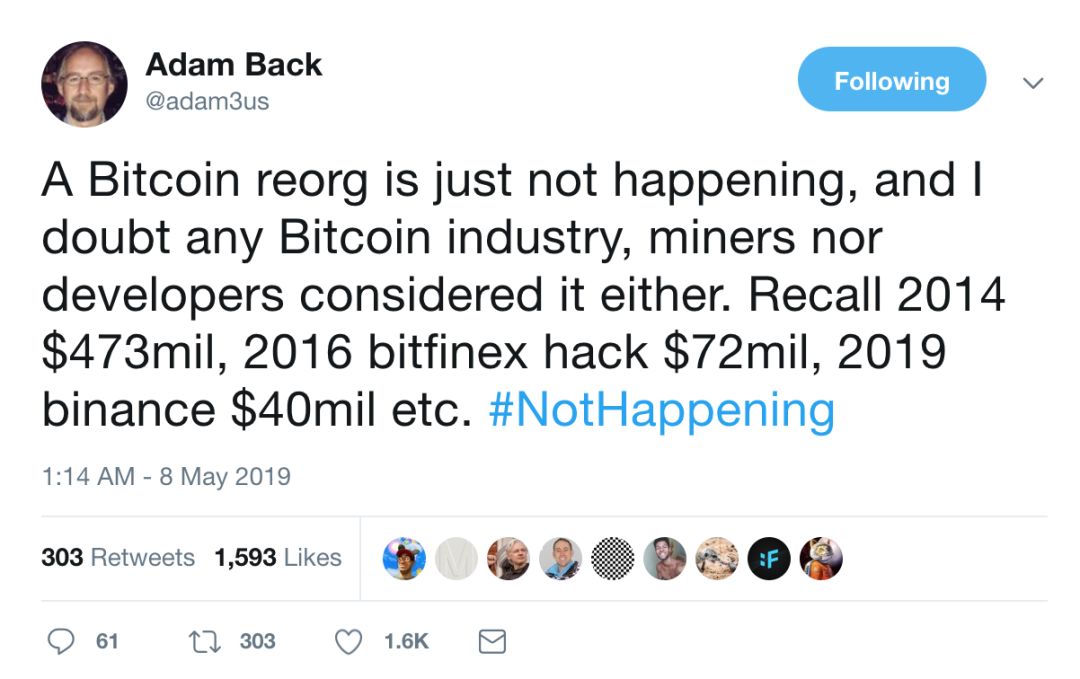 相比重组比特币的恶劣影响，币安3亿损失根本不叫事儿