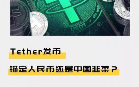 Tether发币 锚定人民币还是中国韭菜？