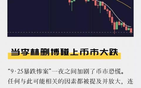 当李林删博碰上币市大跌