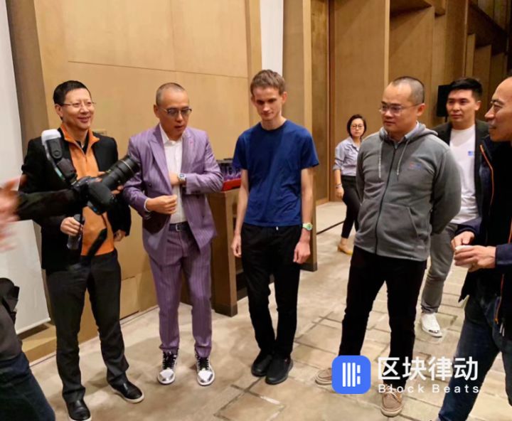 这五个男人的合影，让互联网圈和币圈都嗨起来了