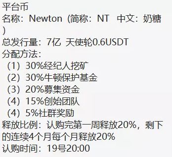 牛顿平台币：崩盘前的最后一刀