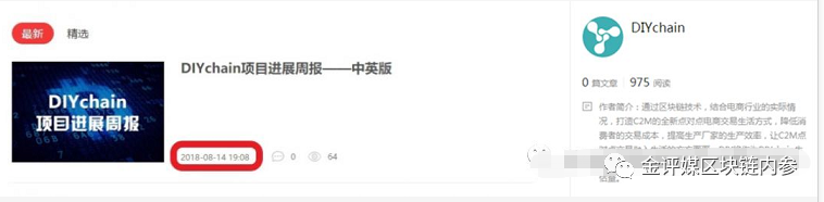 暴跌77倍的空气币——DIYchain