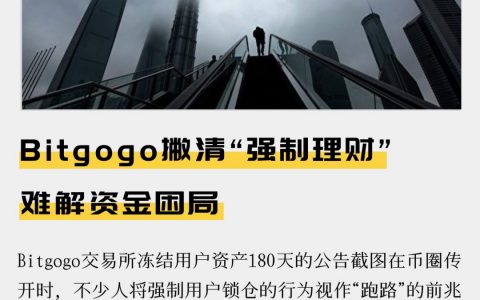 Bitgogo撇清“强制理财” 难解资金困局