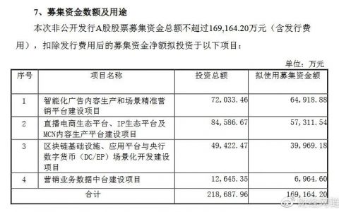 智度科技拟定增募资16亿元拟用4亿元投资区块链 子公司负责人被指涉嫌非法1CO