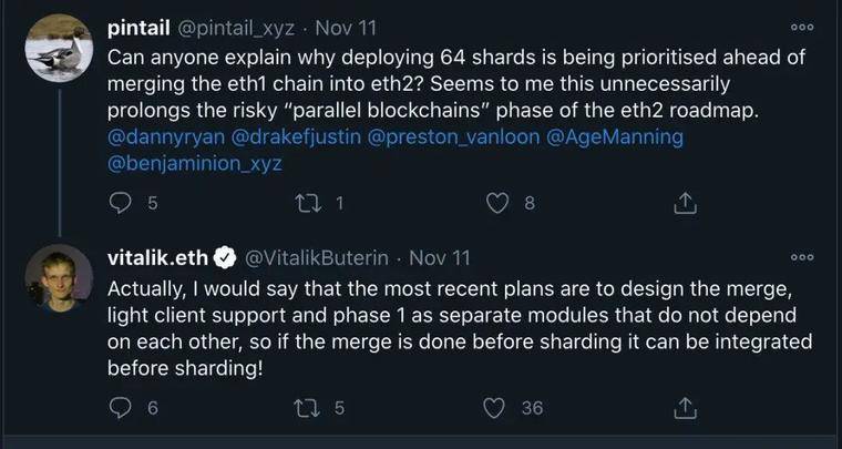 路线图大改，ETH2.0将提前到来？