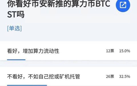 解析算力币 BTCST：币安光环 设计精巧 但价值存疑