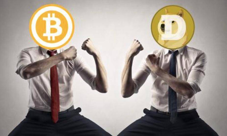 暴涨的狗狗币，会干翻比特币吗？