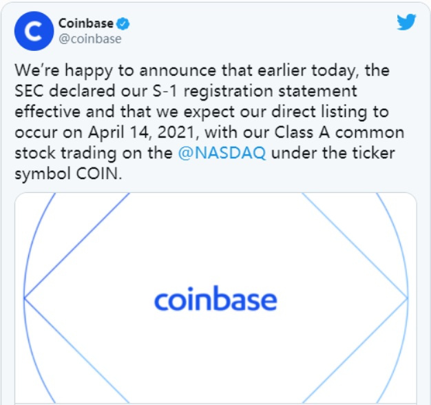 关于 Coinbase 上市，这里有你想知道的一切