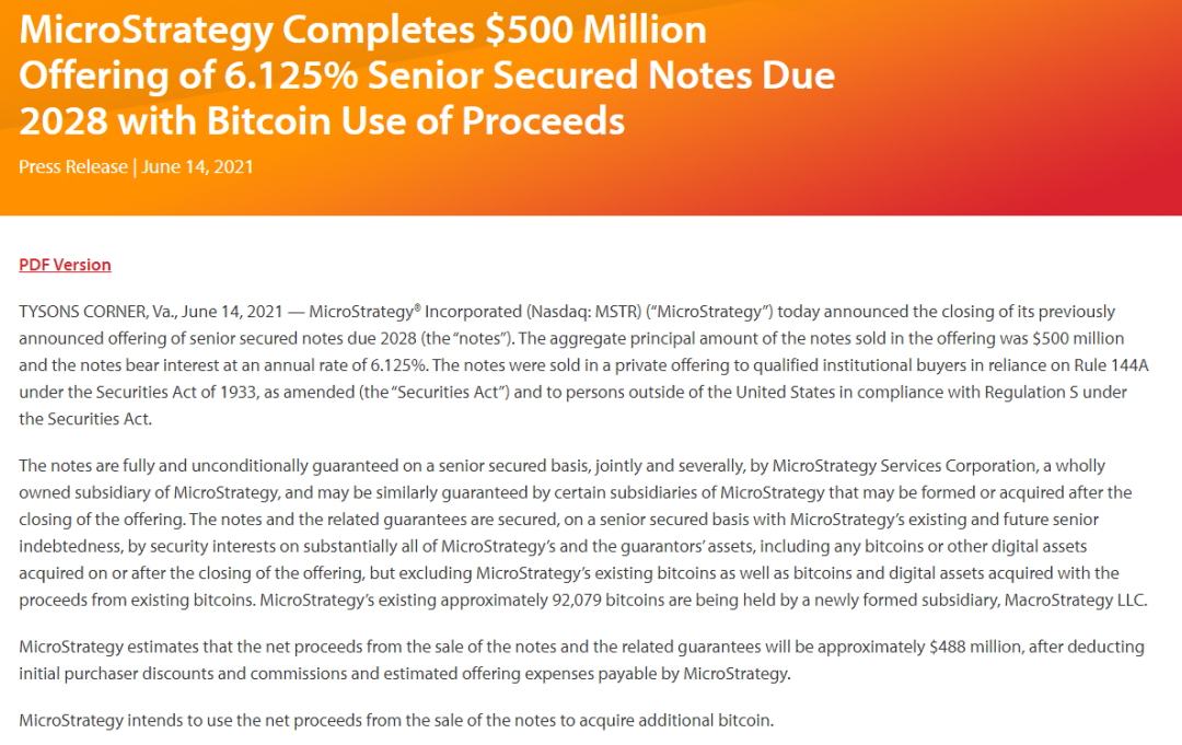 加密货币暴跌，坚定看多比特币的 MicroStrategy 到底亏了多少？