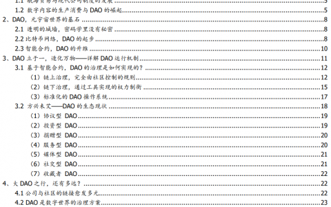 元宇宙的运行之“DAO”